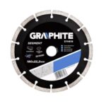 Gyémánt vágótárcsa 180 szegmens 2,5mm GRAPHITE