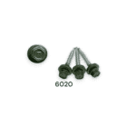 DIN7504K 4,8x35 Hlf.öf.facsavar+EPDM RAL6020 OD 50871