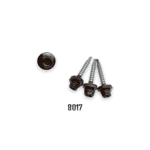 DIN7504K 4,8x35 Hlf.öf.facsavar+EPDM RAL8017 OD 52147