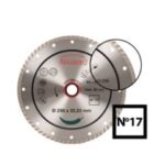 ABRABORO Gyémánttárcsa szegmenses 125mm 050712500017