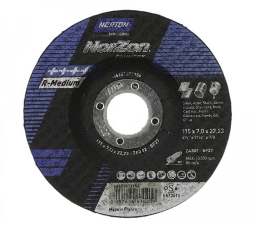Tisztítókorong 115x6,4mm NORTON 57453