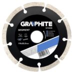 Gyémánt vágótárcsa 115mm GRAPHITE szegmens 57H616