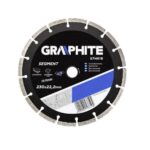 Gyémánt vágótárcsa 230mm GRAPHITE szegmenses 57H619
