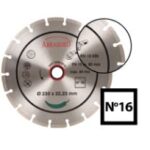 ABRABORO Gyémánttárcsa szegmenses 125mm 050712500016