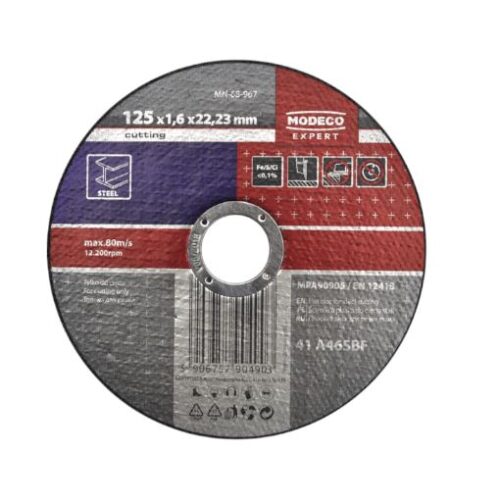 Vágókorong 115x1mm (25db/doboz) 68911/03091 MODECO