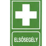 TÁBLA "Elsősegély hely"150x200 MET010002PVC015001200