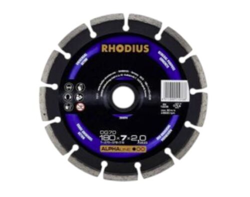 RHODIUS Proline 180x10x2,4 szegmenses vágókorong 302452