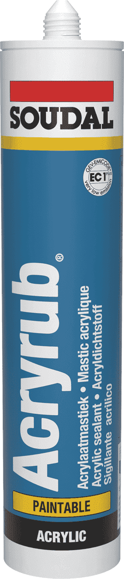 SOUDAL Acryrub profi akril FEHÉR 310 ml 102600