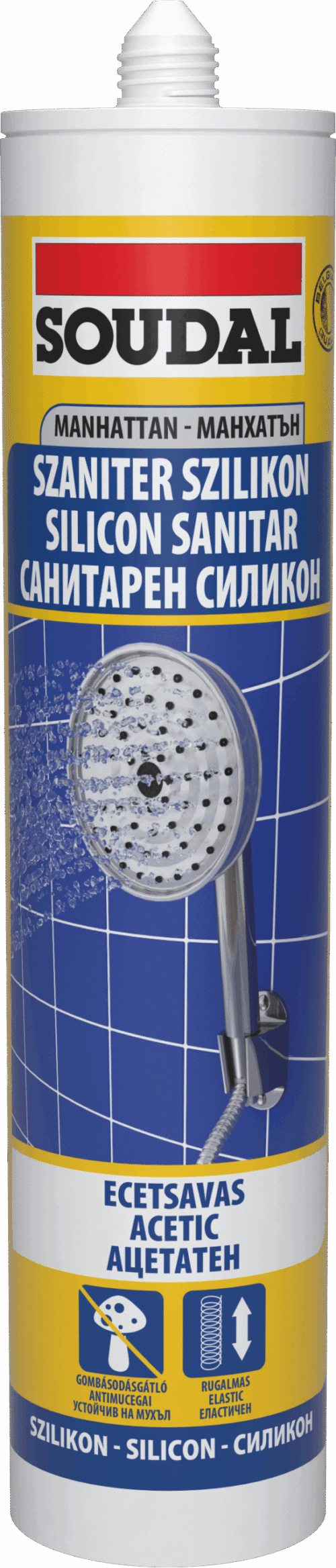 Szaniter szilikon-manhattan/280ml 110586