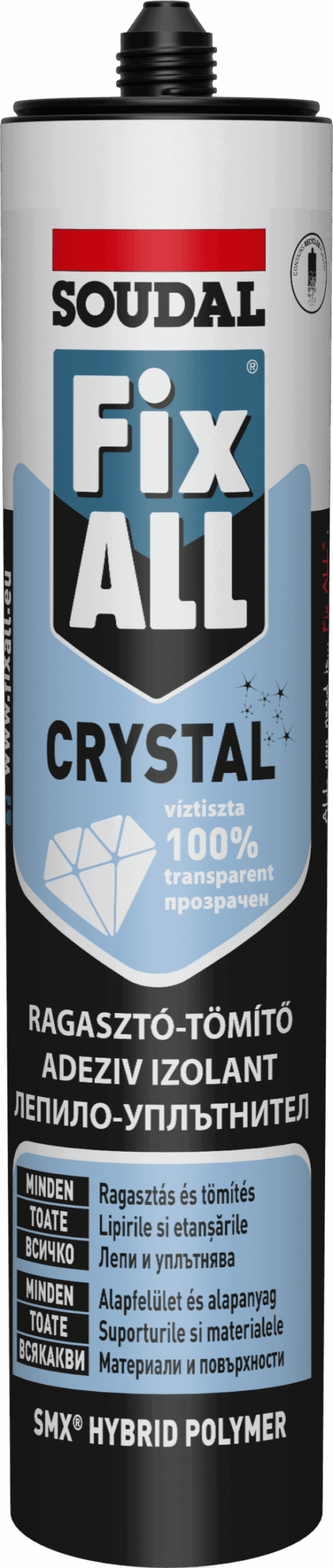 SOUDAL Fix All Crystal 290ml SOUDAL 119382