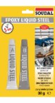 Epoxy Liquid Steel 2x15ml Tube V1 124932