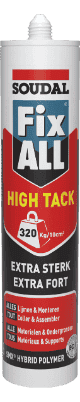 SOUDAL Fix All High Tack CLEAR 290ml SOUDAL 131747