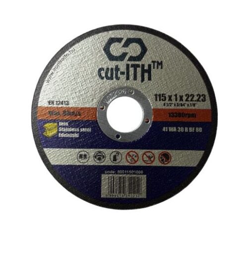 Vágókorong 115x1mm CUT ITH WA30RBF