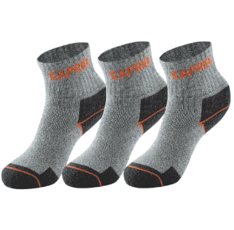 KAPRIOL WORK zokni szürke 45-47 3pár/csomag 32114