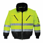 PORTWEST PW-PJ50YBR-XXL Pilóta kabát szőrme 3 az 1-ben