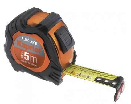 KAPRIOL Mérőszalag 5m AUTOLOCK 24536