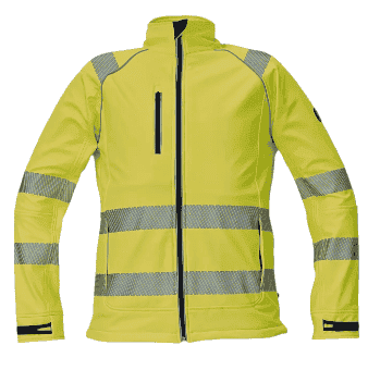 CERVA SHELDON HV softshell dzseki sárga L-es 0301069370003