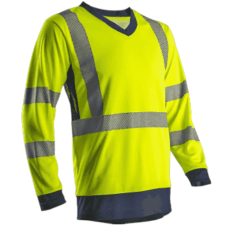 COVERGUARD 7SUN SUNA HI-VIZ JÓL LÁTHATÓSÁGI HOSSZÚ UJJÚ PÓLÓ 3XL