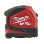 MILWAUKEE Mérőszalag 3m LED világítással 48226602