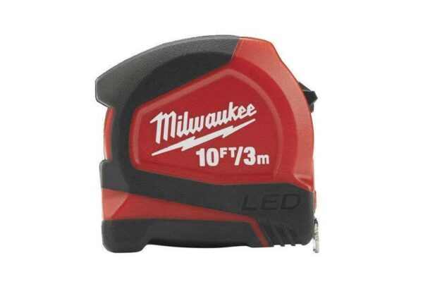 MILWAUKEE Mérőszalag 3m LED világítással 48226602