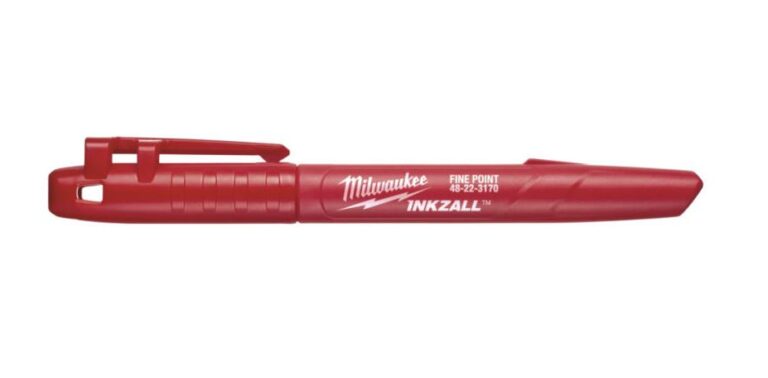 MILWAUKEE Jelölő filc hegyes PIROS 48223170