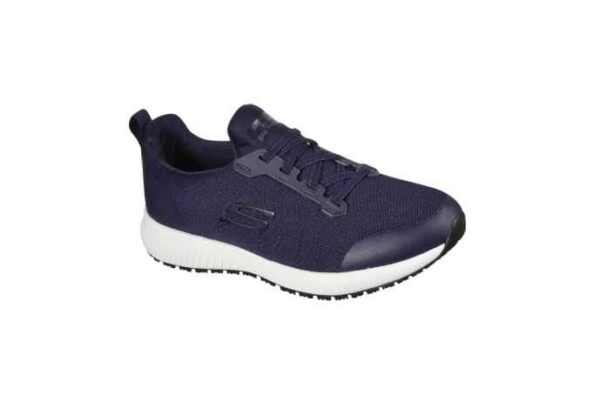 SKECHERS Squad SR női munkavédelmi cipő KÉK 39-es 77222EC_NVY.39